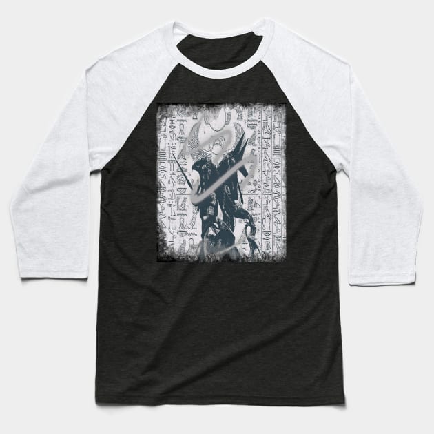 Fontaine Exclusives Horus & Anubis #120 Baseball T-Shirt by Fontaine Exclusives